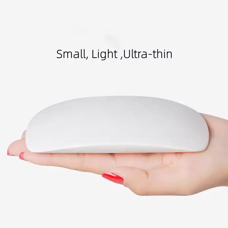 Lampada UV/LED Portatile OhNailly per Unghie in Gel | Asciugatura Rapida 60s | Design Tascabile Pieghevole