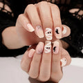 OhNailly Combo Halloween Kit - Lampada UV/LED + Smalto Adesivo in Gel | Kit Manicure Fai da Te Completo con Gel Nail Wraps e Accessori per Unghie